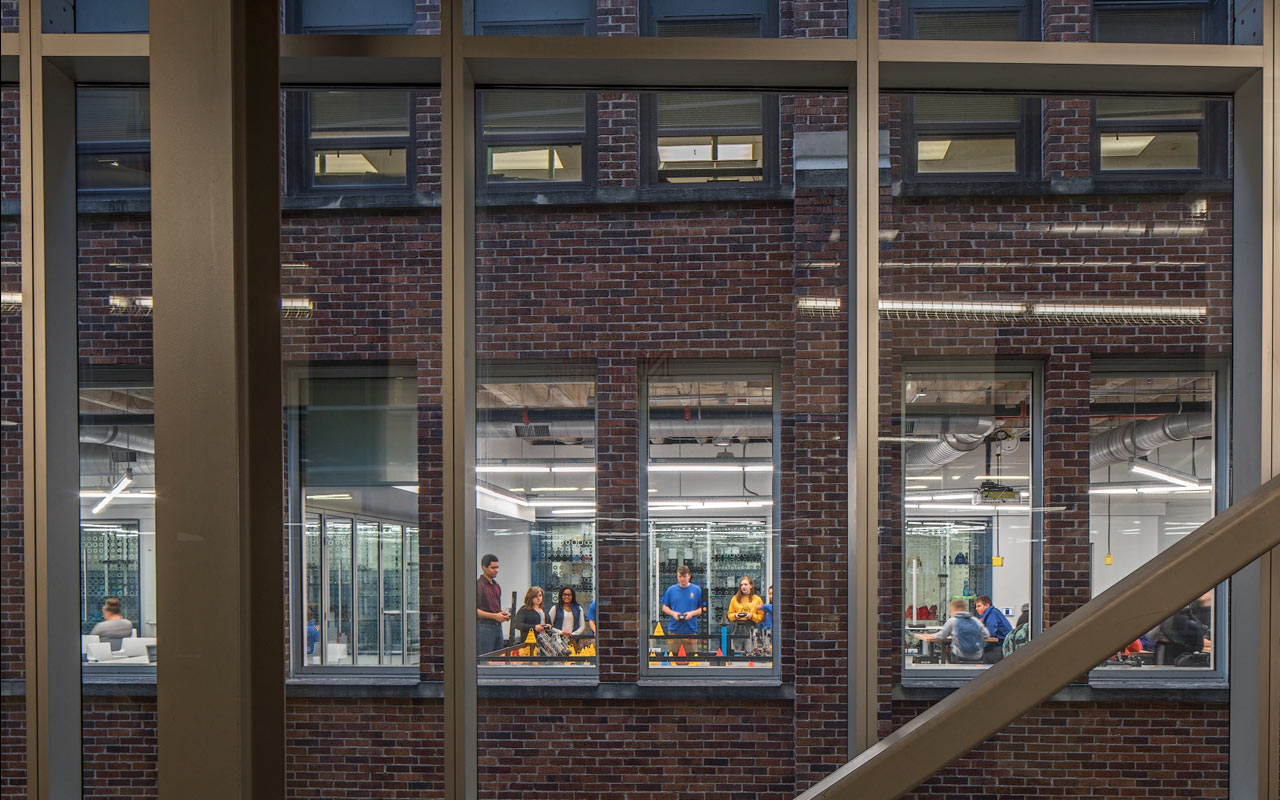 North High School Robotics Expansion Exterior